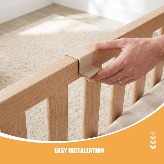 12 stuks bedframe-ondersteuning - Steunbeugels voor de lattenbodem van de wieg - Accessoires voor de bedrail - Bedbeslag — afbeelding 2