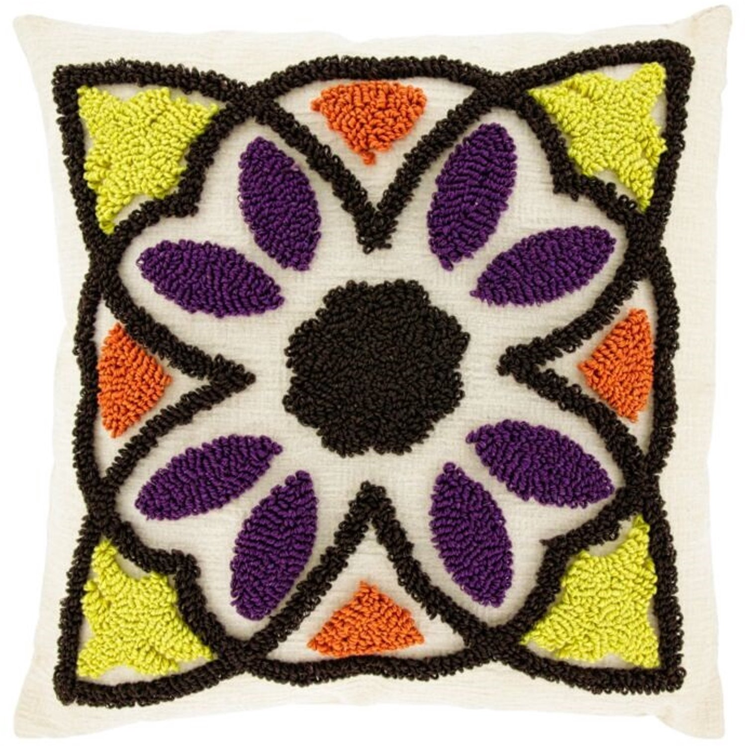 Unique Living Sierkussen Elja - dessin 2 - 45x45cm Multikleur