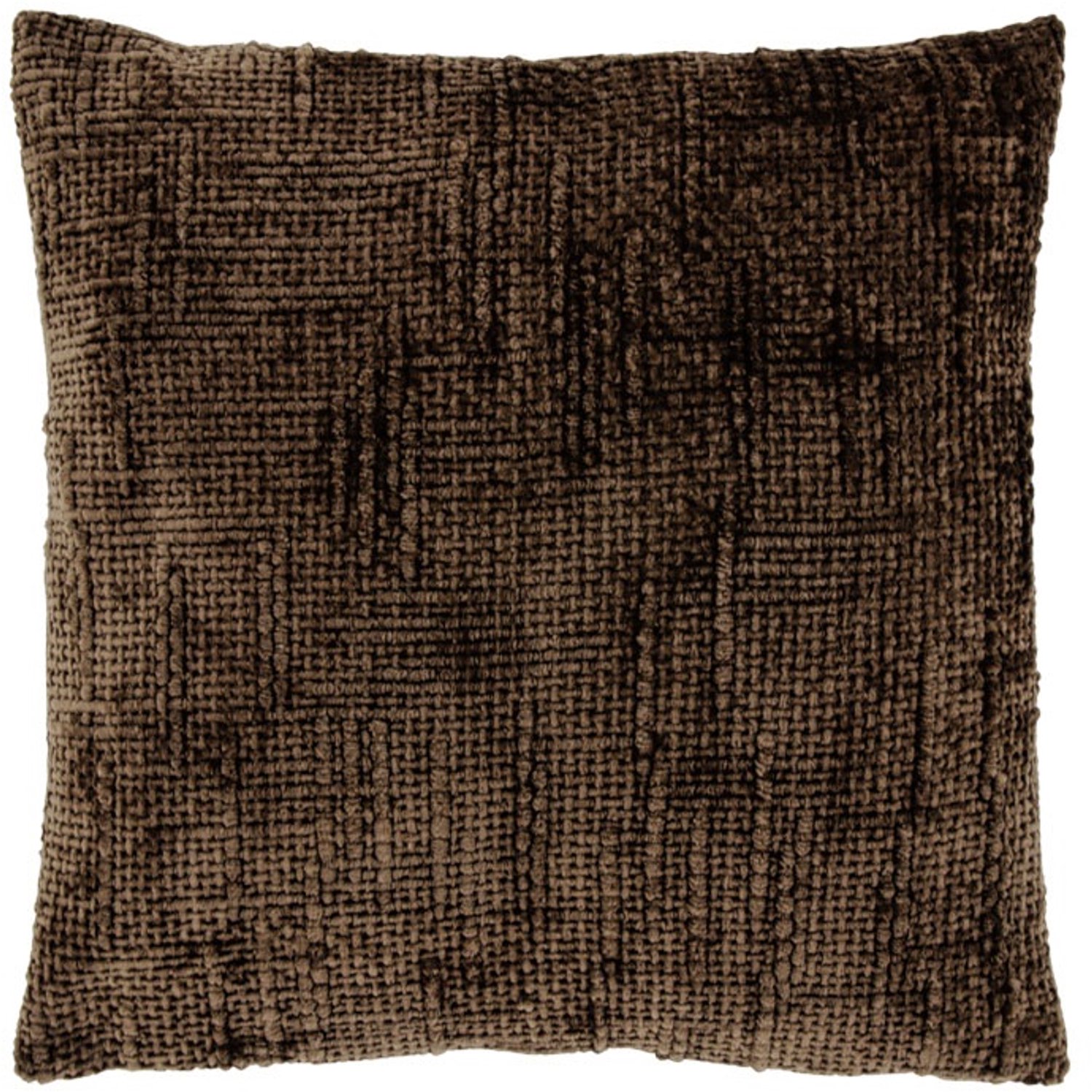 Unique Living Sierkussen Moof - rocky brown - 45x45cm Bruin