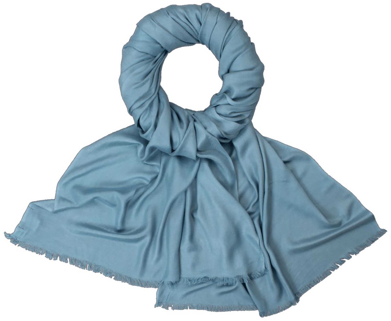 LINDENMANN dames sjaal - turquoise