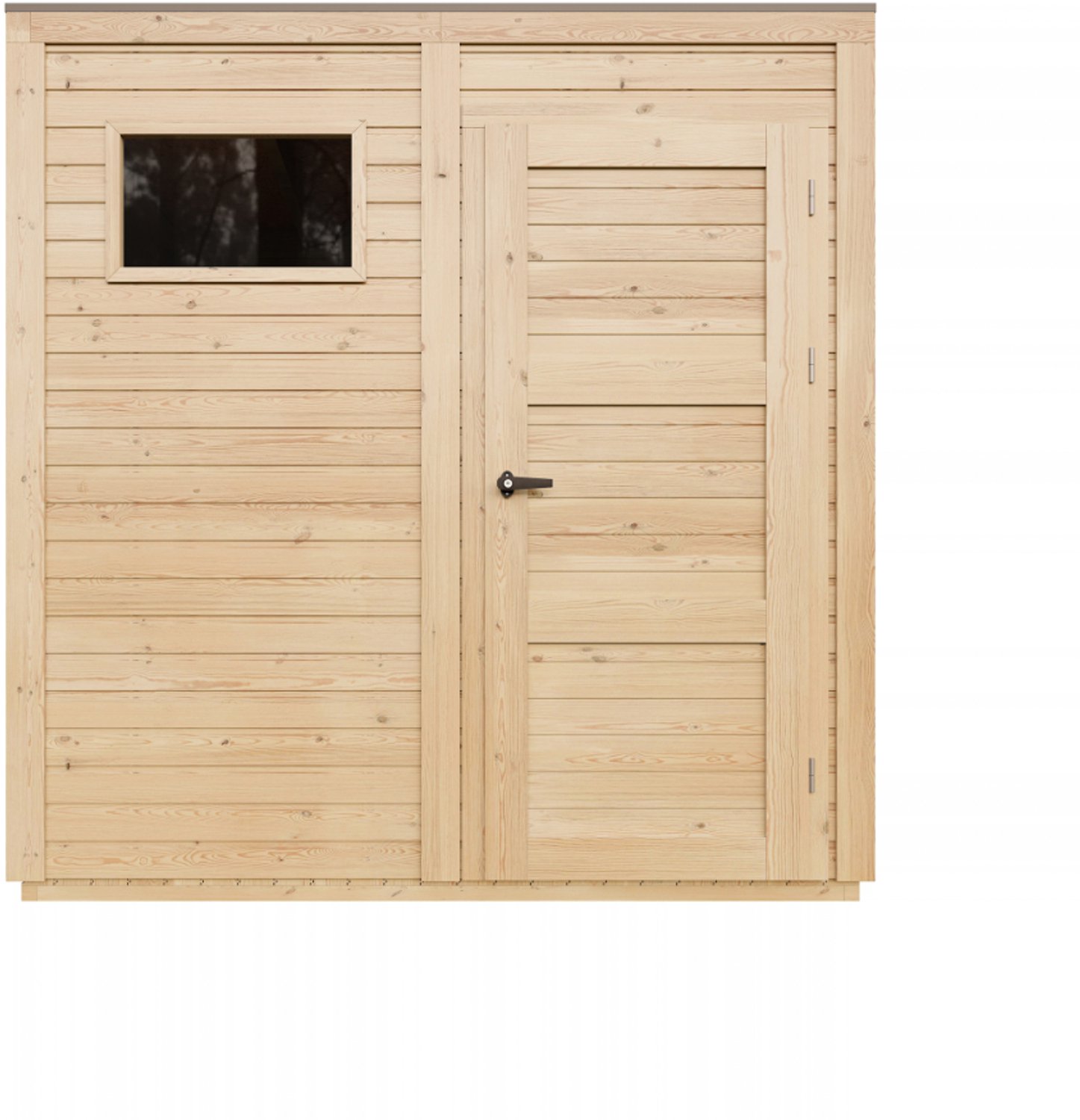 Timbela M325F2+M325G - Houten tuinhuis - 4,20 m² - 202x208xH216 cm - met vloer
