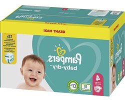Babyluiers - Wegwerpluiers voor baby's - Lekvrije bescherming - 3-voudig beschermingssysteem - 92 stuks - Wit