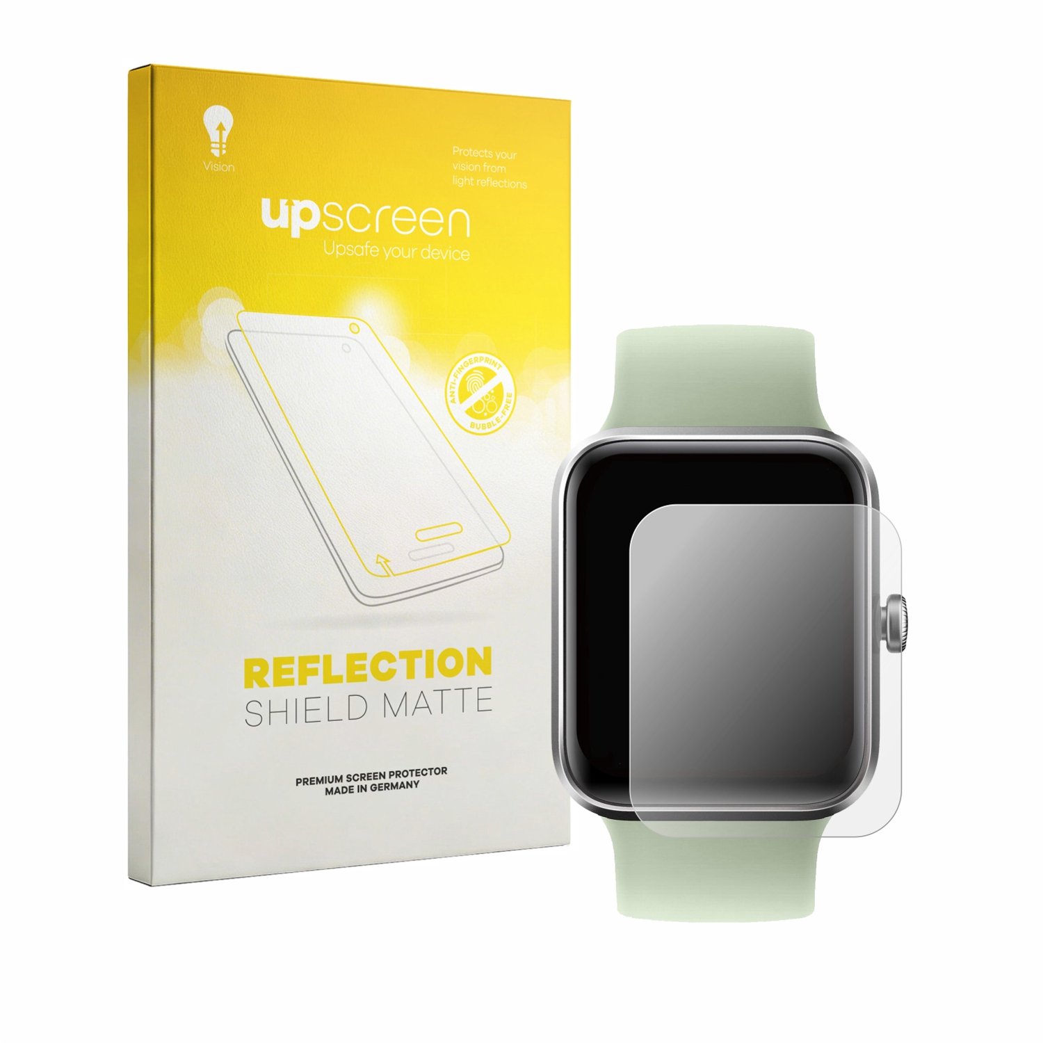 upscreen - Screenprotector voor Decathlon CW 500 S - Folie Beschermfolie anti glare matte