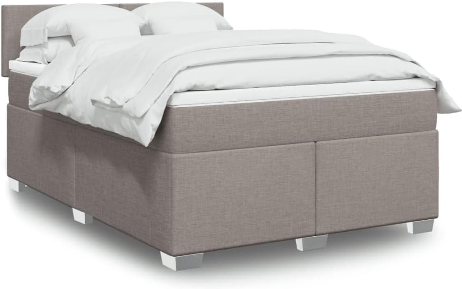 Pocketveringmatras Boxspring Taupe 140x200 cm