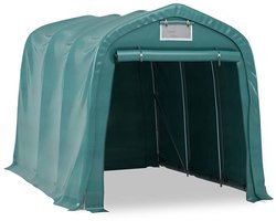 Garagetent PVC 2,4 x 3,6 m Groen