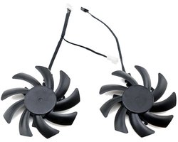 Kaart ventilator voor HP/Lenovo/Dell RTX 3060 Ti OEM vervangende in hoogwaardig ABS-plastic