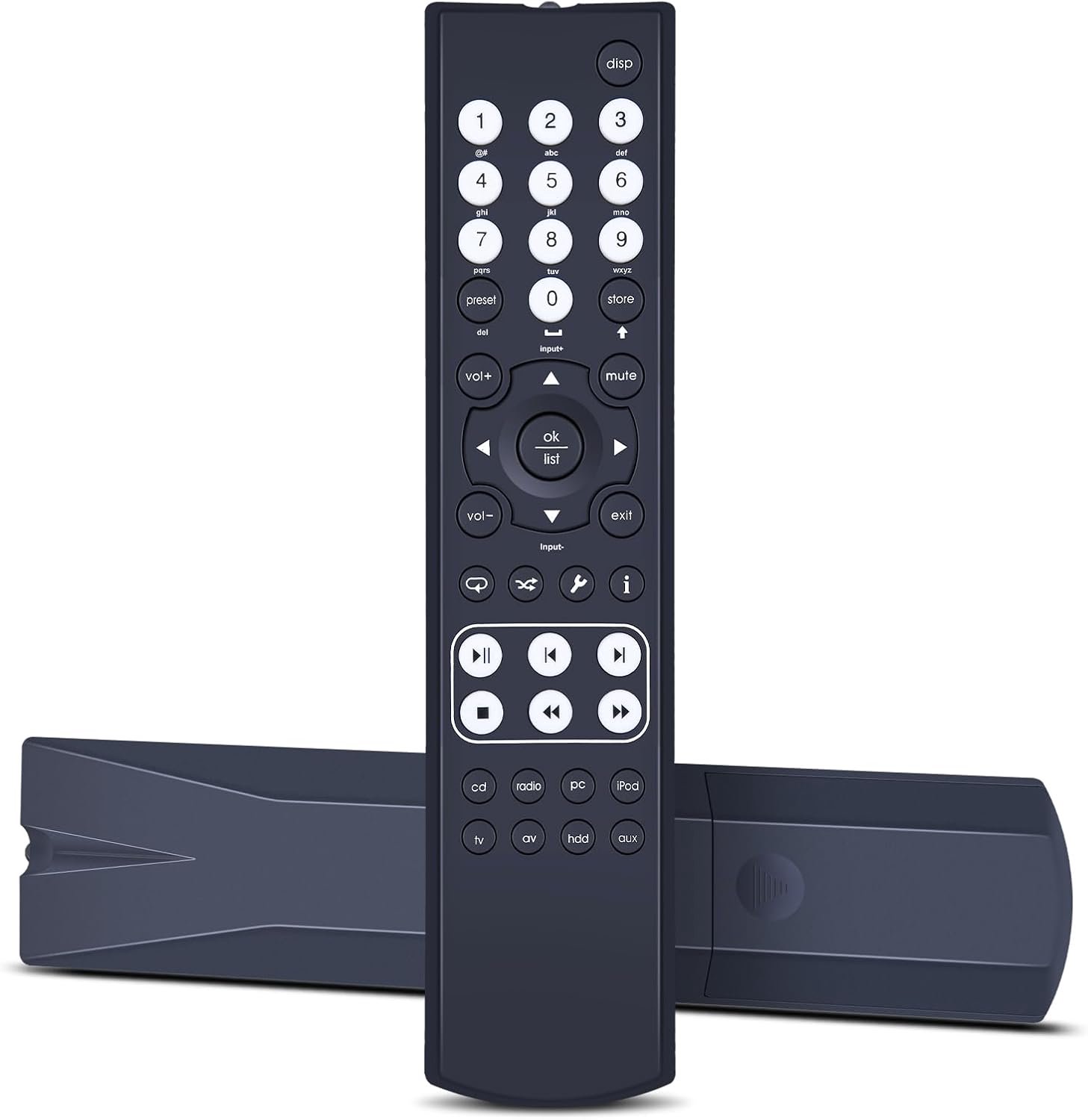 Vervangende afstandsbediening geschikt voor Naim componenten en audiobronnen uit de serie Uniti&Streamer Lite Super Uniti Classic Uniti 1&2