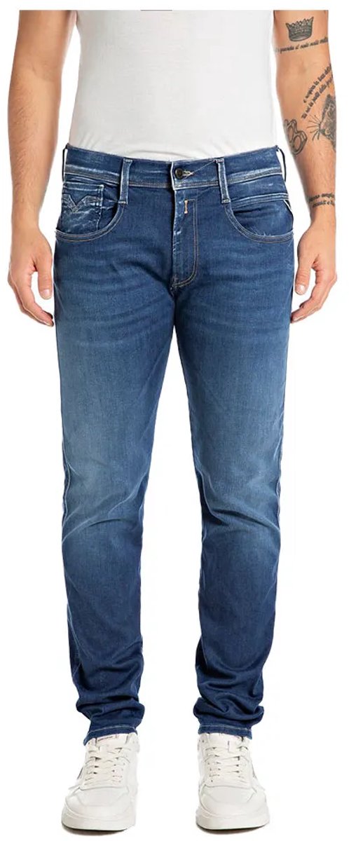 Replay M914y .000.661 K04 Spijkerbroek Blauw 30 / 30 Man
