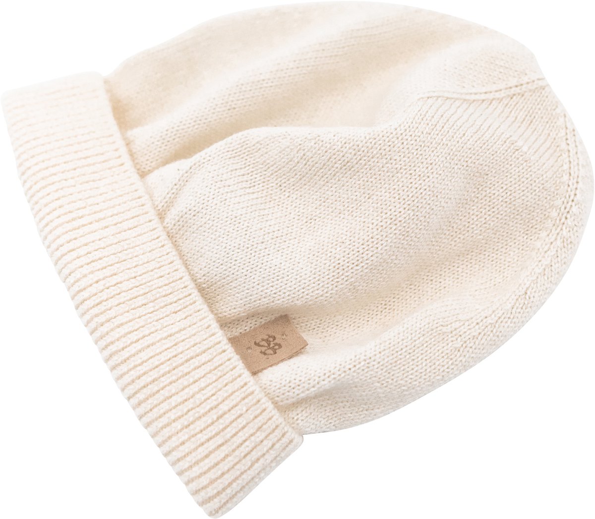 Bamboom Knitted Mutsje Wit