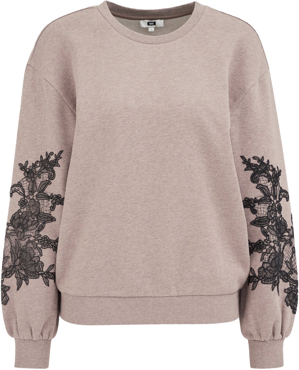 WE Fashion Dames sweater met embroidery