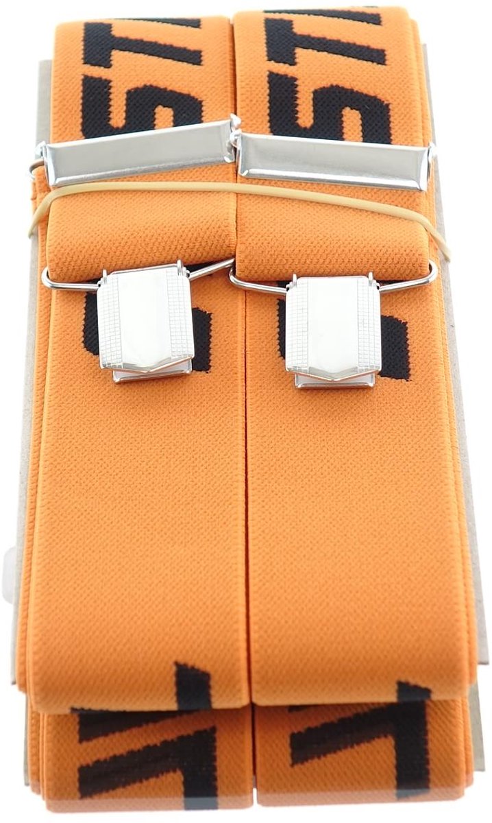 Stihl bretels oranje met metalen clips 130 cm