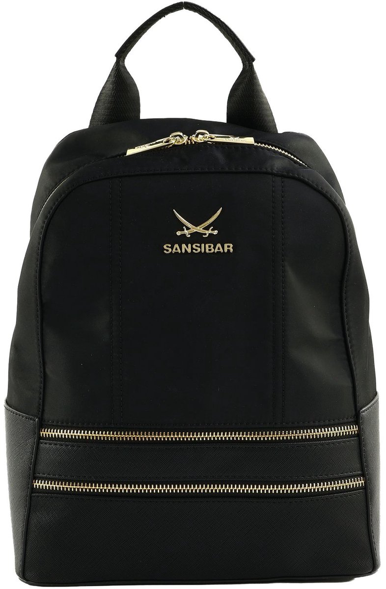 Sansibar vrijetijdsrugzak rugzak Backpack Black zwart