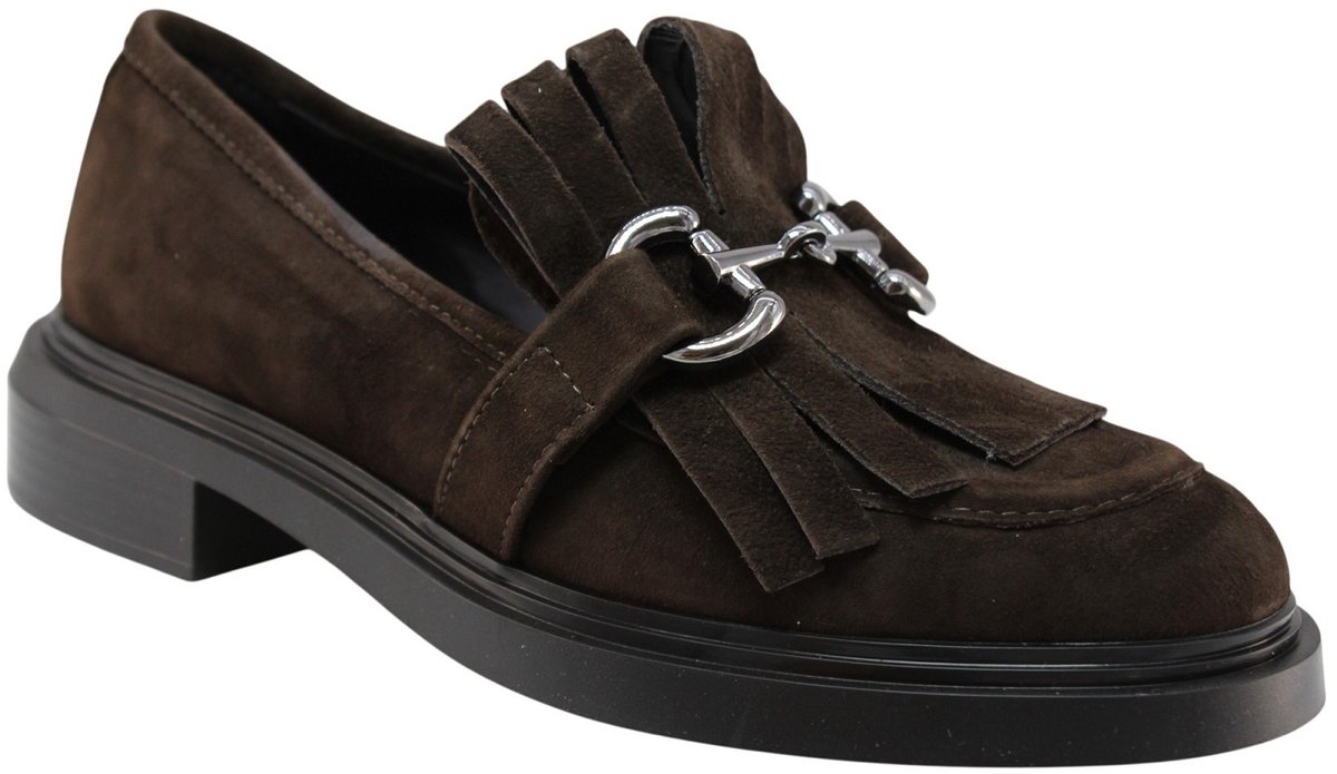 E Mia - Schoenen - Donkerbruin - Vrouwen - Maat 40 -