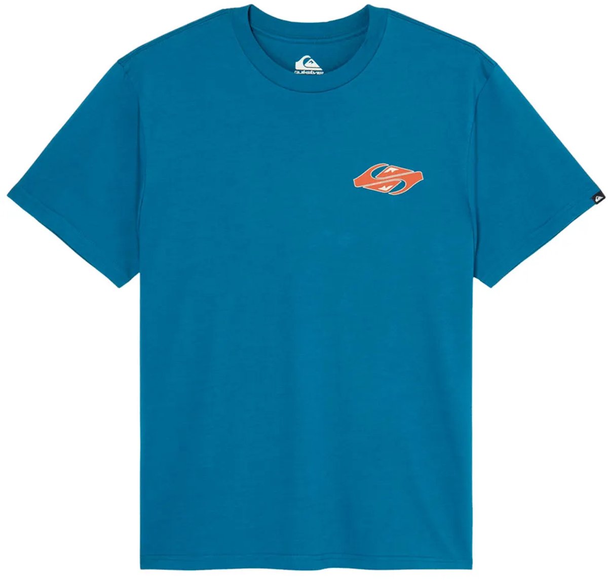Quiksilver Evo Hammer T-shirt Met Korte Mouwen Blauw XL Man