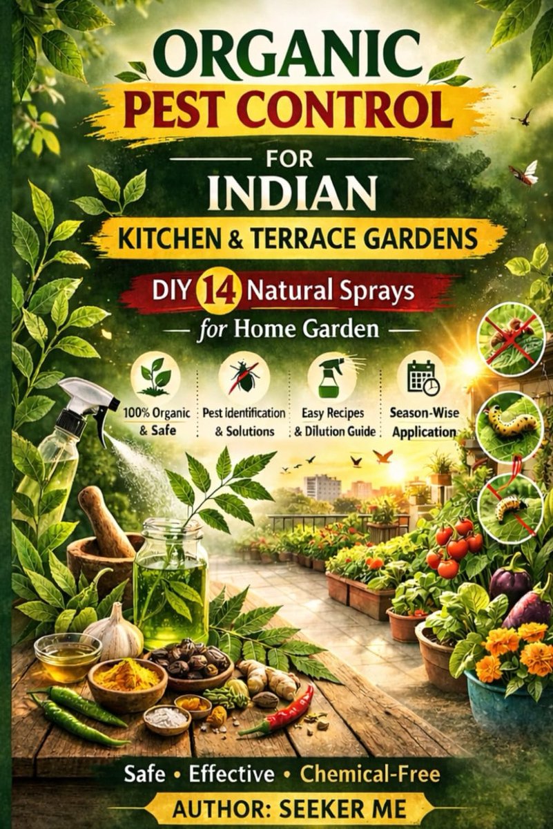 Organic Pest Control for Indian Kitchen & Terrace Gardens: DIY 14 Natural Sprays for Home Garden - ShopVlot