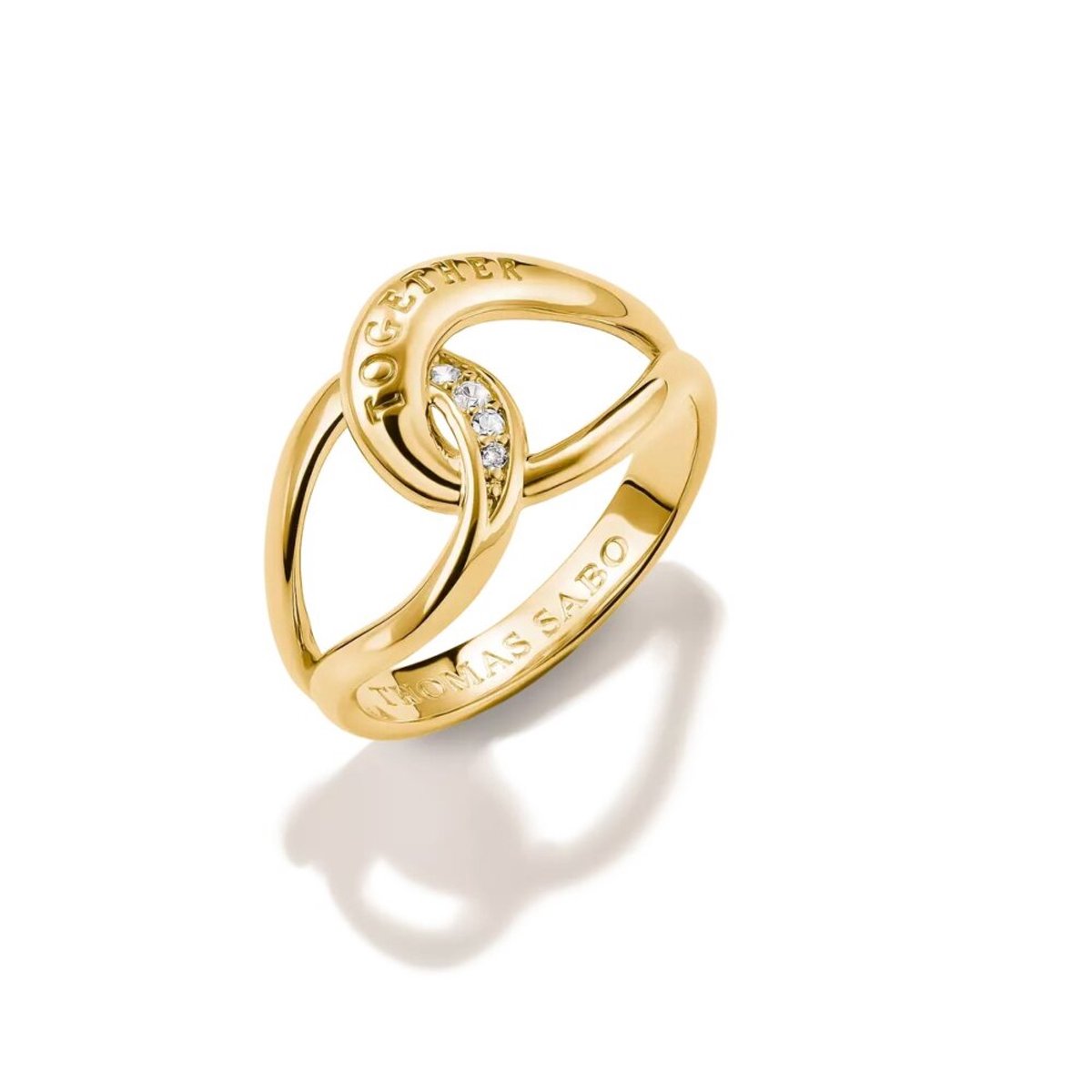Thomas Sabo - TR2547-M01-14-58 - Ring - Dames - Together - Maat 58