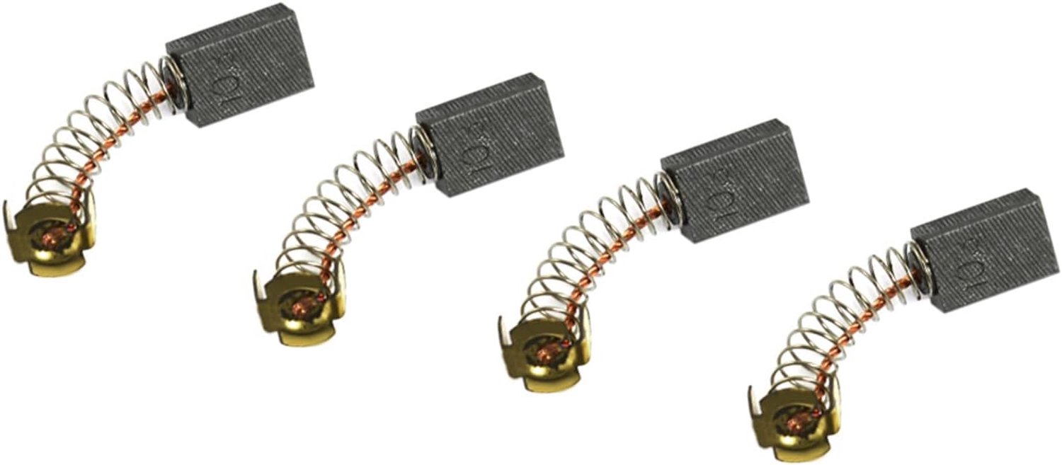 DMiotech 4 Pack 15mmx10mmx6mm Carbon Brushes for Electric Motor - ShopVlot