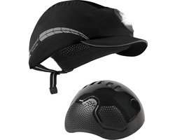 HEARMOR Lichtgewicht Hobbel Cap met Reflecterende Strepen, Ademende Baseball Cap Stijl, Hoofdbescherming Harde Hoed - ShopVlot