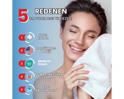 Infinitee Xclusives Washandjes 100% Katoen - 30 x 30 cm - 12-pack - Vemera