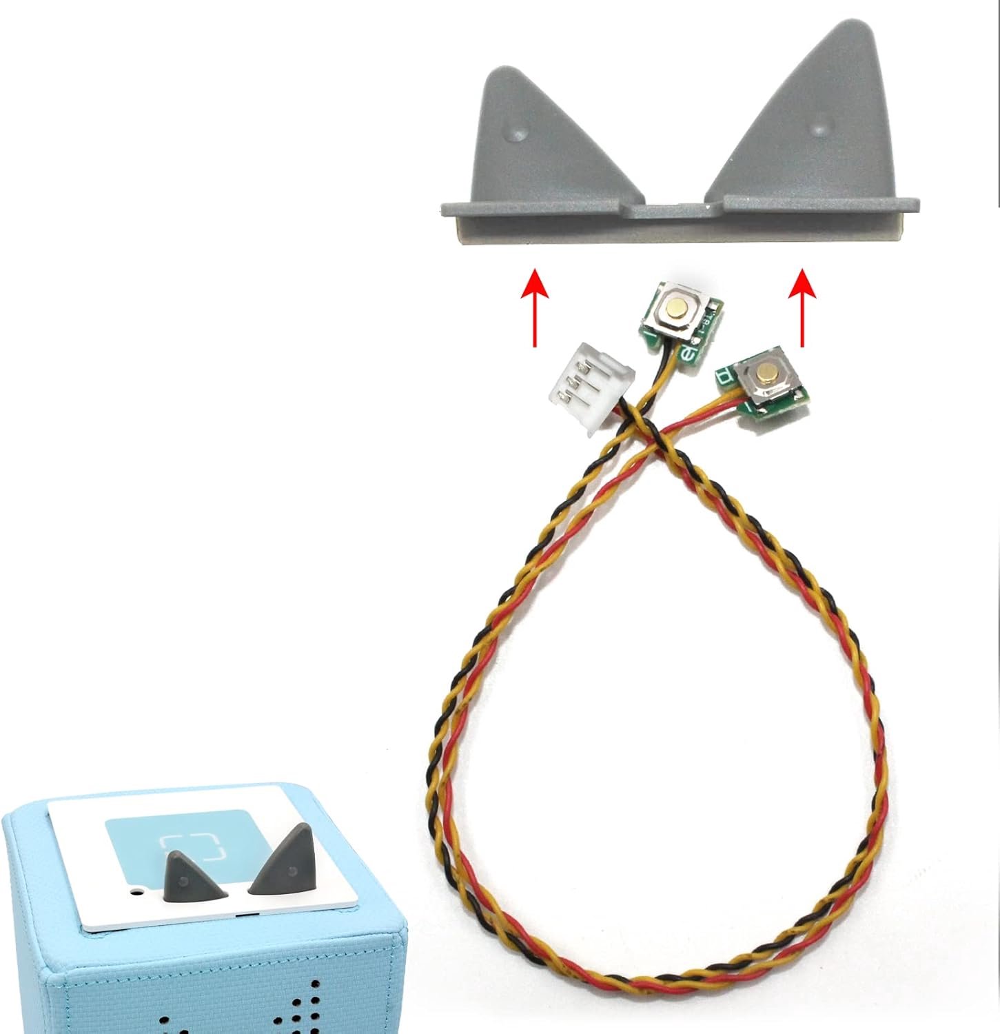 Alternative cable replacement for Toniebox, spare cable, includes electronic keys (without ears) - ShopVlot