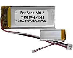 Vervangende Accu voor Sena SRL3 SRL2 Bluetooth Communicatiesysteem