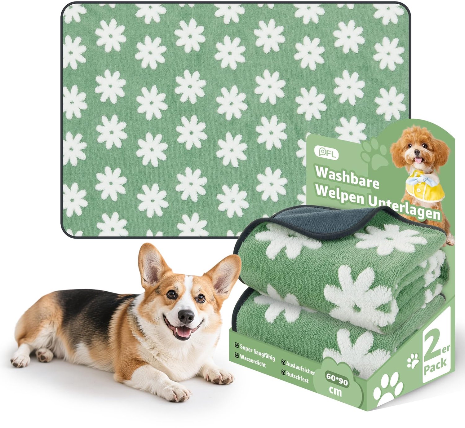 Herbruikbare Puppy Pads voor Training