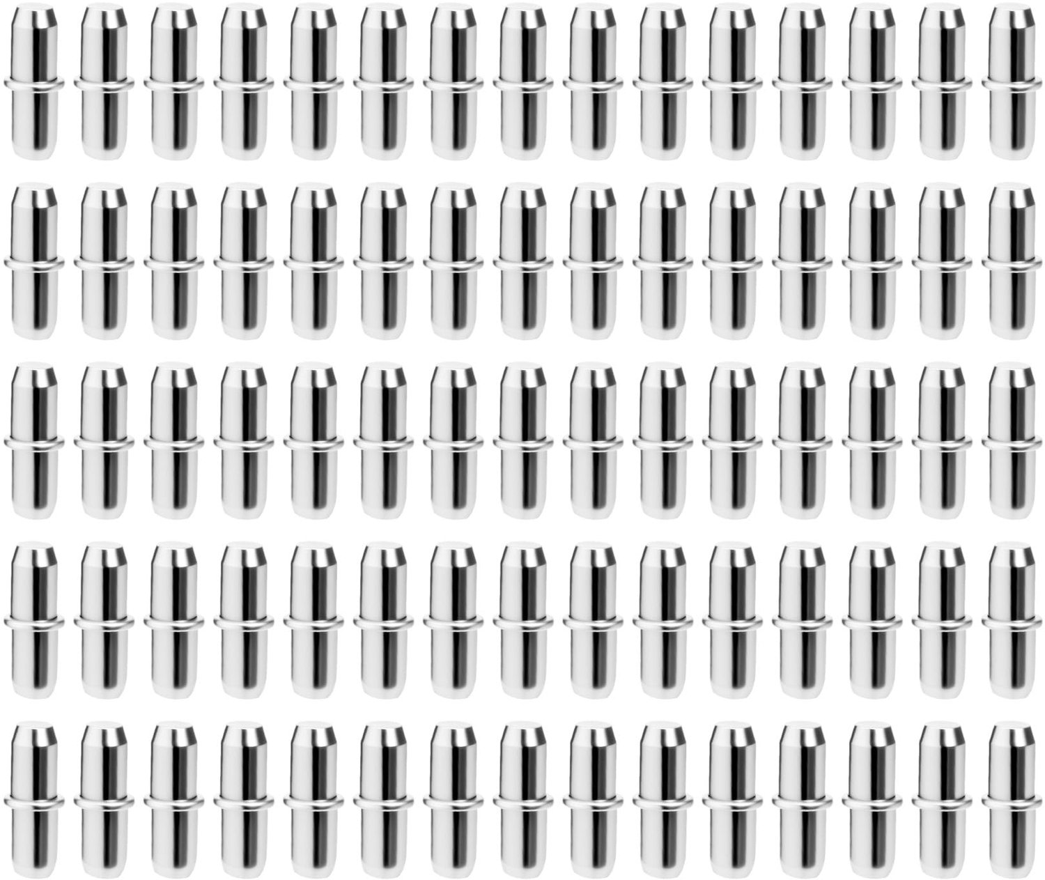 75 Stuks Stellinghouders van Hoogwaardig Staal