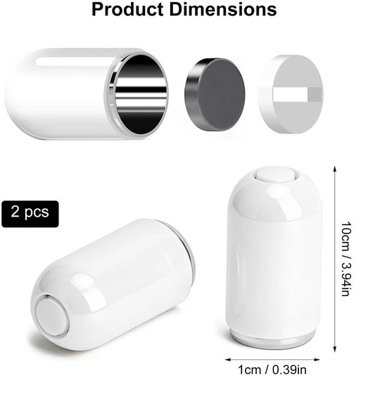 Set van 6 Magnetische Caps voor Apple Pencil — afbeelding 5