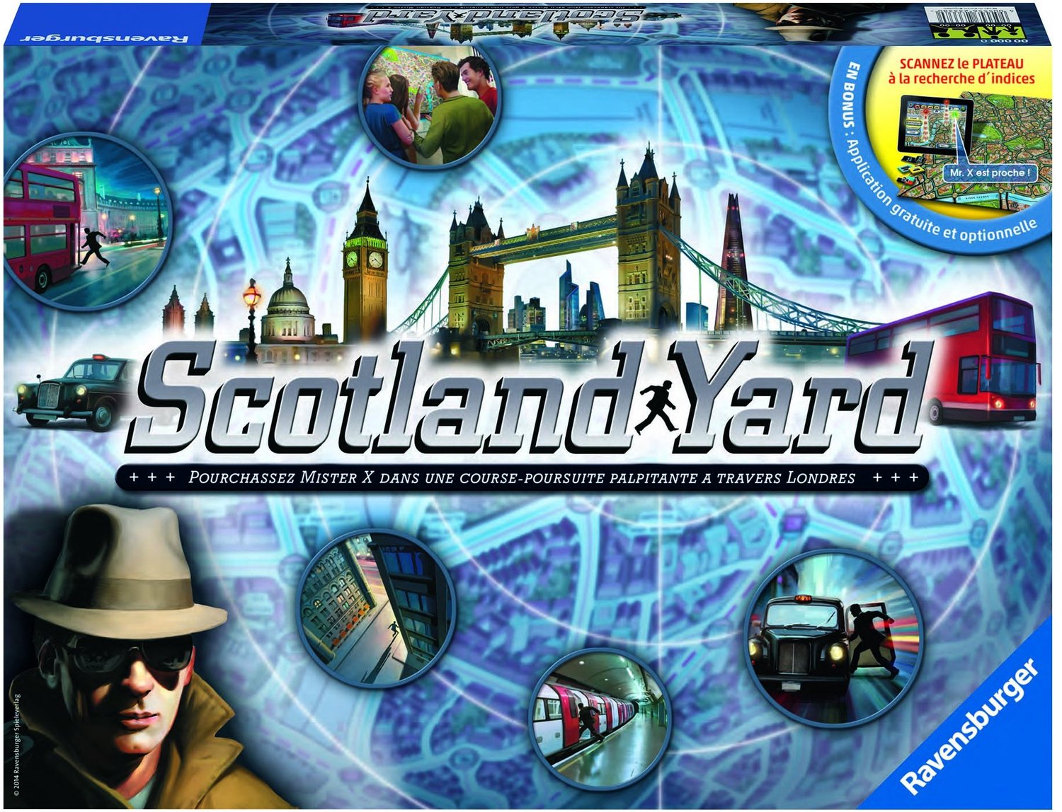 Bordspel Scotland Yard voor Detectives
