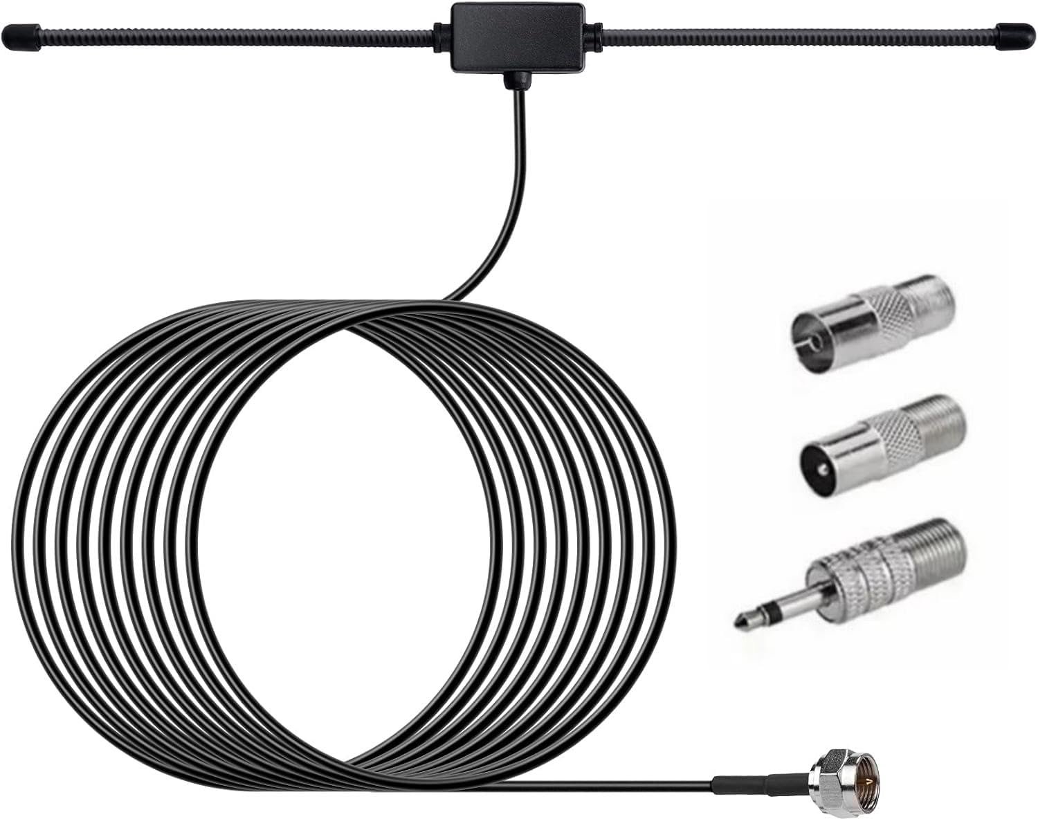 DAB/FM Radio Antenne met Coaxiale Kabel van 3 m