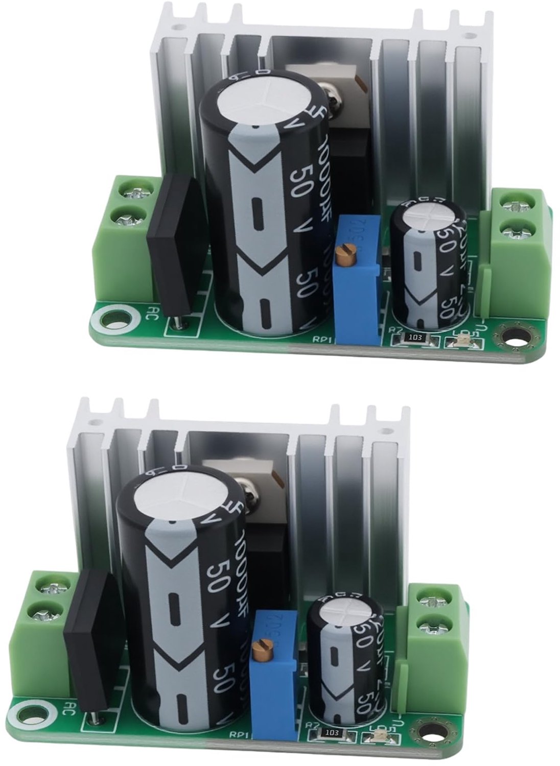 2 Stuks Verstelbare Spanningsregelaars LM317-LD317