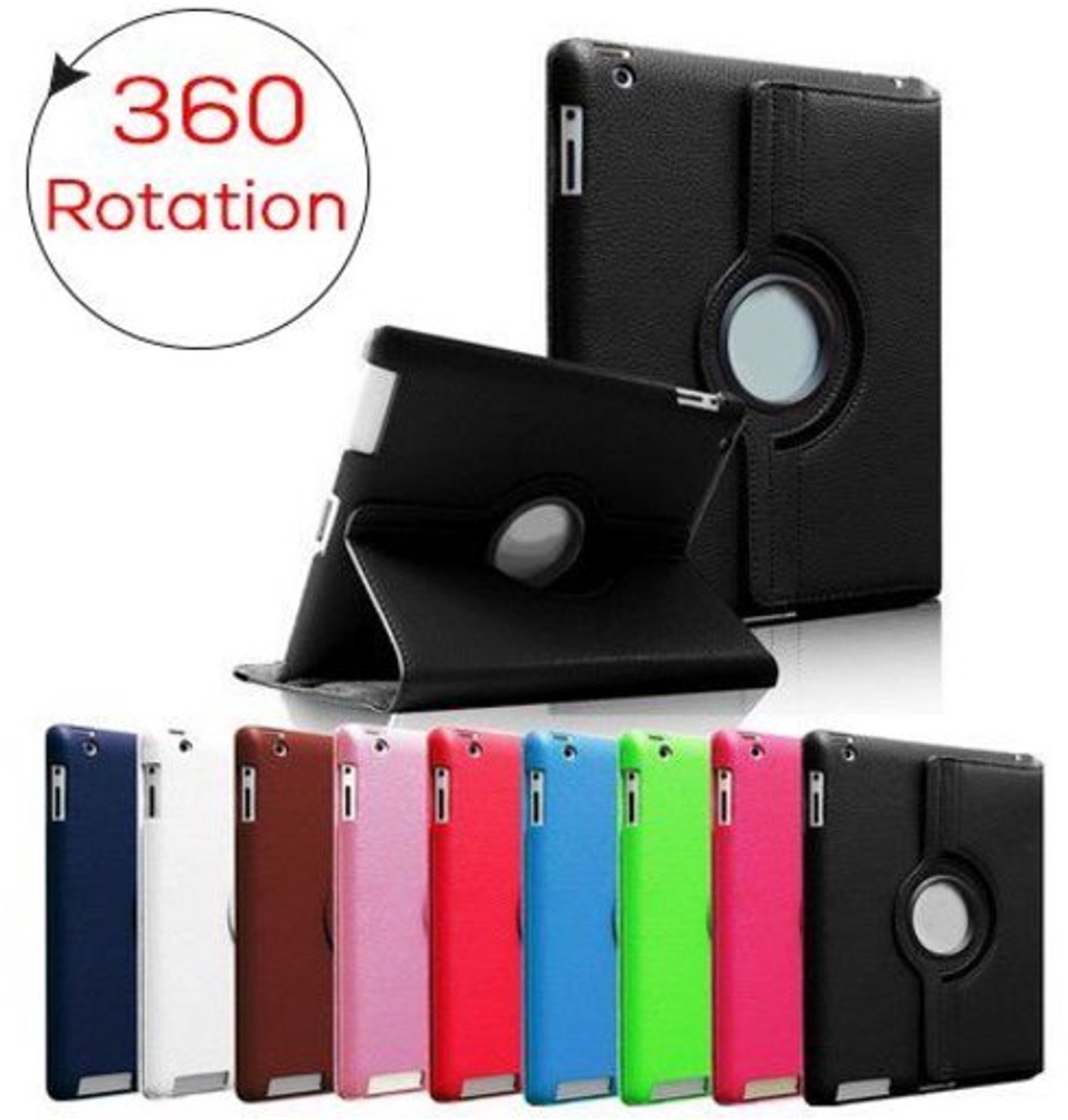360 Rotation Protect Case Tab A 8" T350 - Rood
