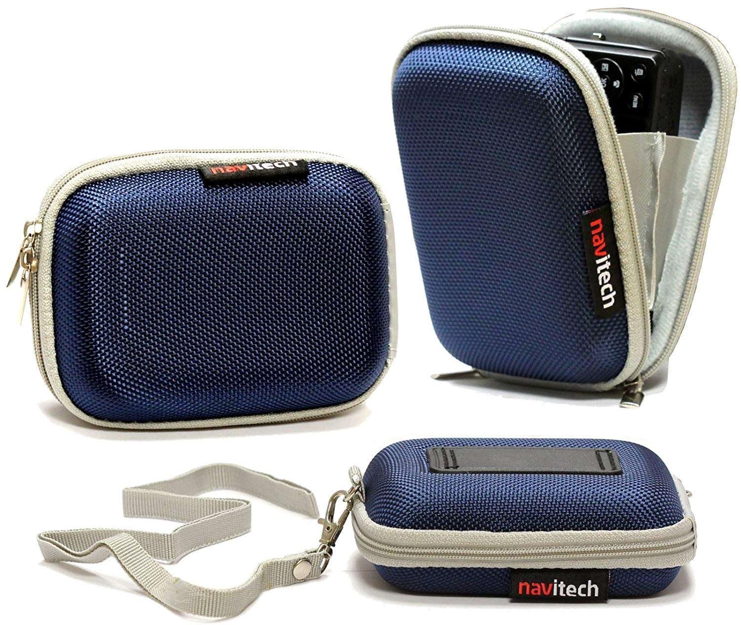 Blauwe Camera Case Geschikt voor Diverse Camera's
