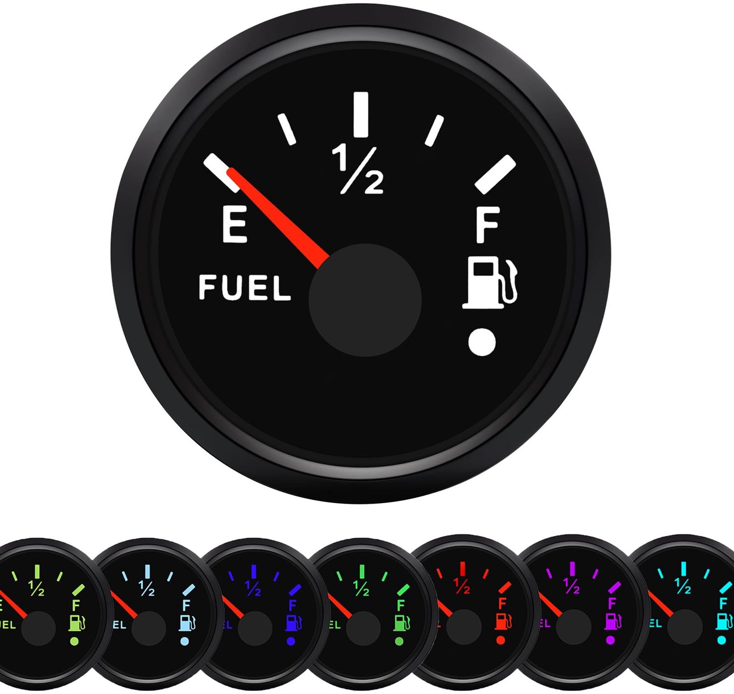 Brandstofniveau Indicator met LED en Alarm voor Auto en Boot