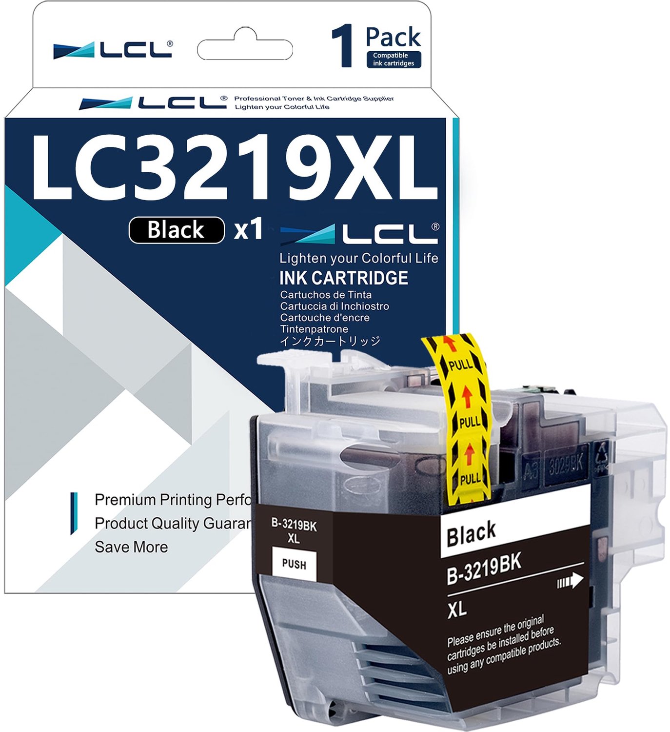 Inktcartridge Compatibel - Zwart - 65ml