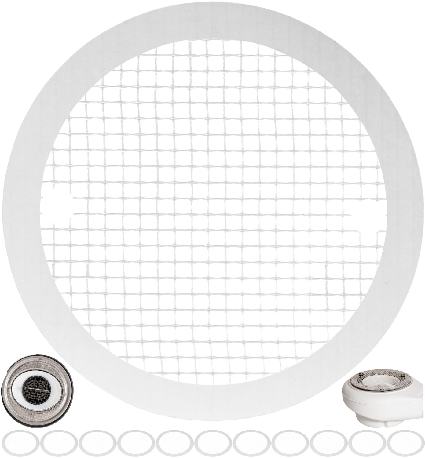 Afvoer Haarfilter voor Viega Tempoplex - 12 Stuks