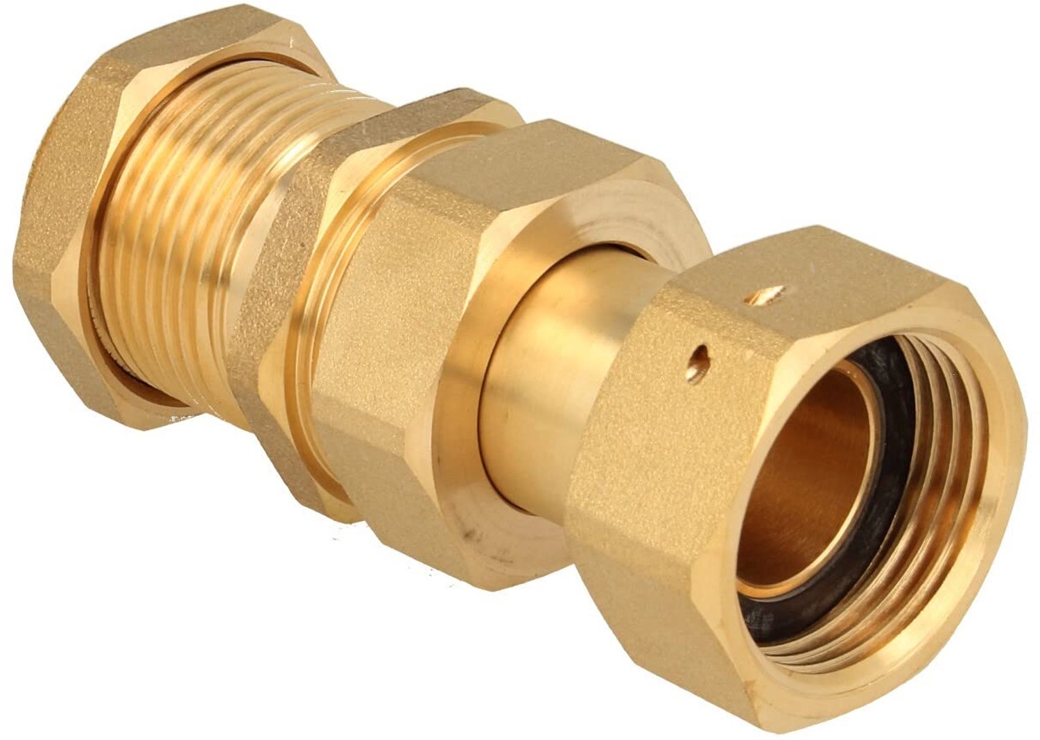 Watermeter Schroefverbinding met Glijstuk 1 Inch