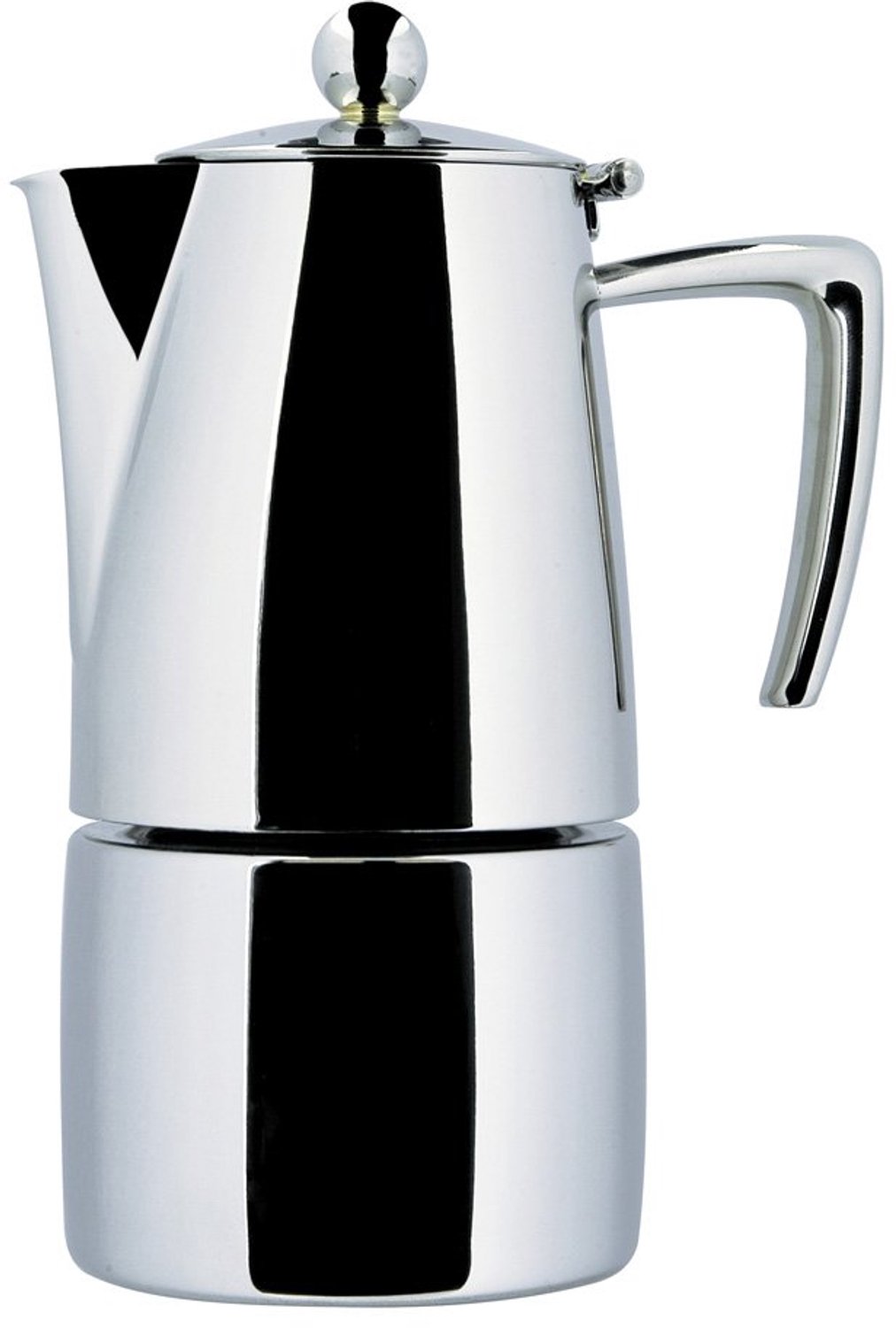 RVS Espresso Machine voor 1 Kopje