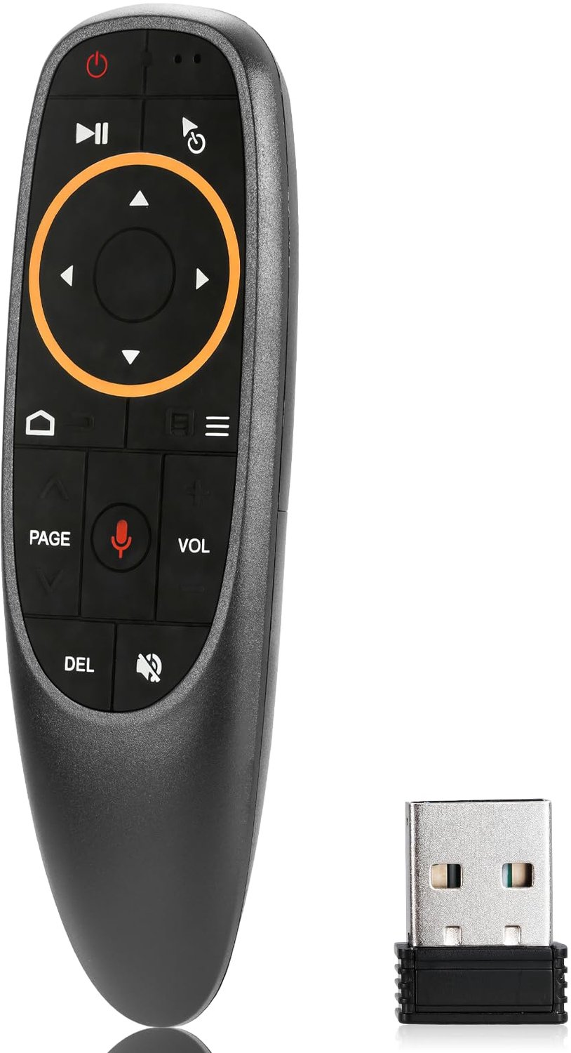 Draadloze Air Mouse Remote Control met Gyroscoop voor Smart TV