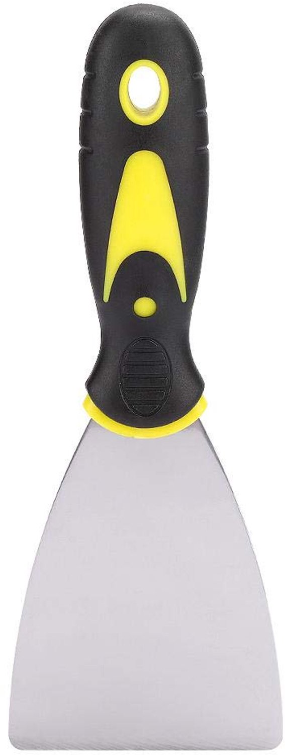 Spatel 3D-printer - Roestvrij Staal - Rubber Handvat - Schraper - Precisie Mes - Ergonomisch Ontwerp - 3D-printer Gereedschap