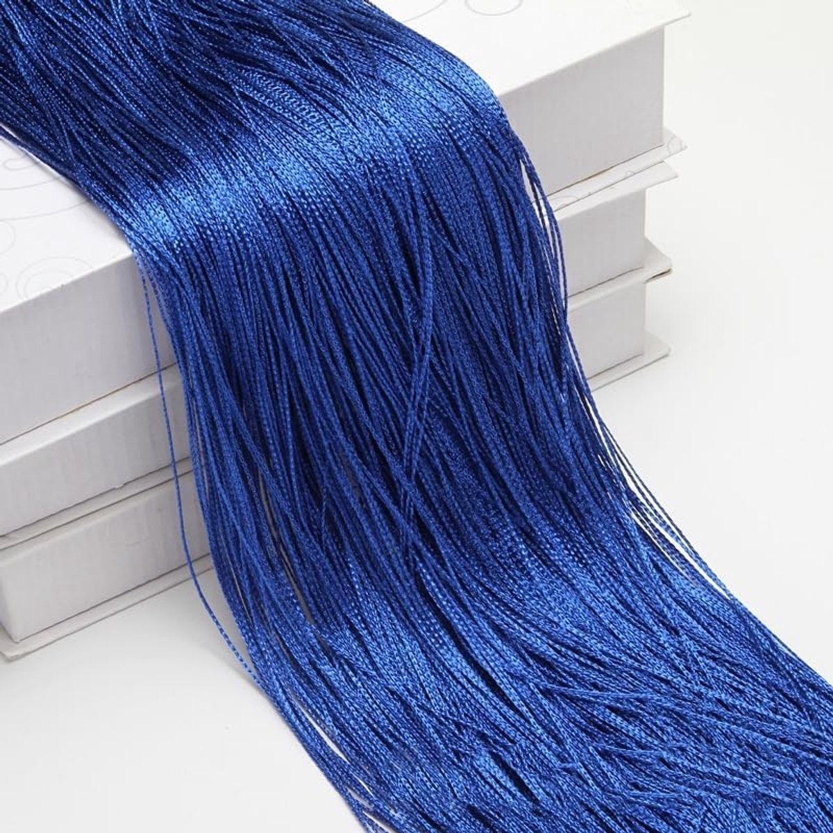 2 stuks, 100 x 200 cm, deurgordijn, draden als ruimteverdeler, vliegenbescherming of decoratie, in te korten, wasbaar, decoratief gordijn, draadgordijn voor feest, bruiloft