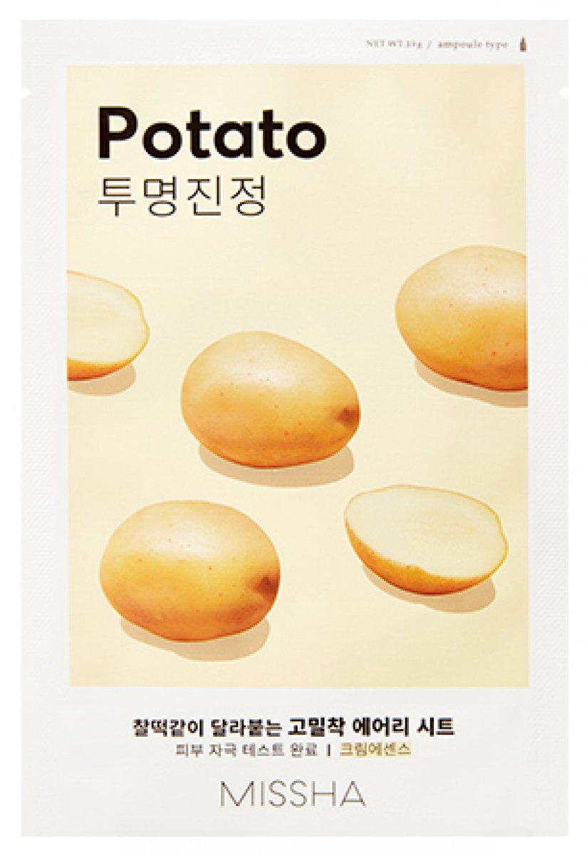Missha Airy Fit Sheet Mask Potato 19g