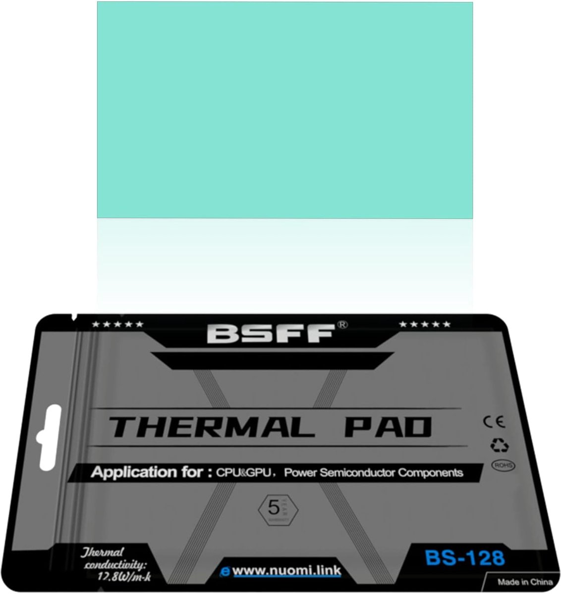 Thermalright BSFF Silicone Thermal Pads 80x40x1.5mm, High Temperature Resistance and Non-Conductive for Laptop Heat - ShopVlot