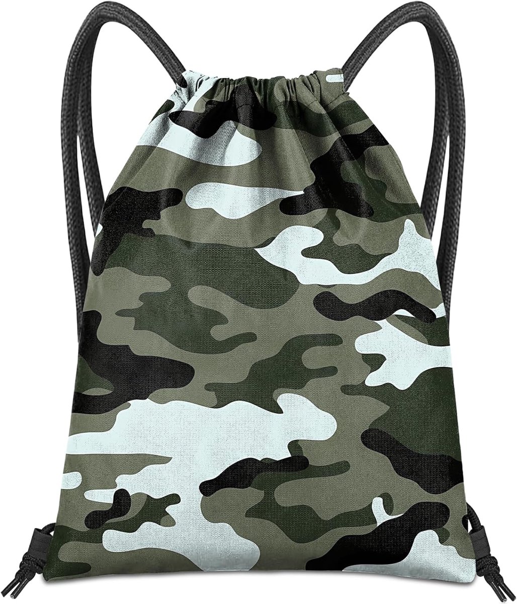 Trekkoord Rugzak voor String Bag Waterdichte Leuke Sport Strand Zwemmen Reizen (13 "× 17")