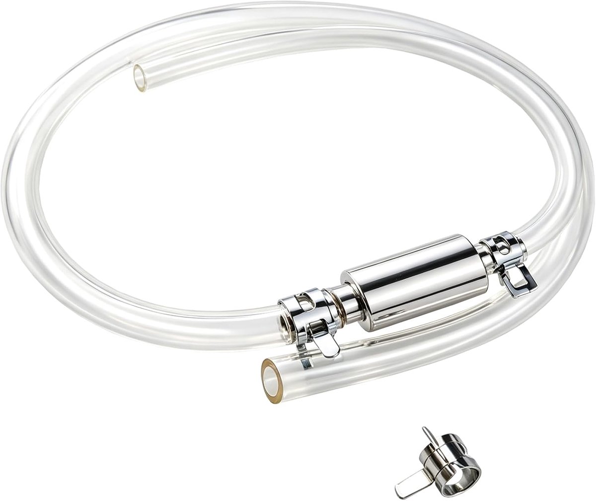 Motorfiets set met terugslagklep