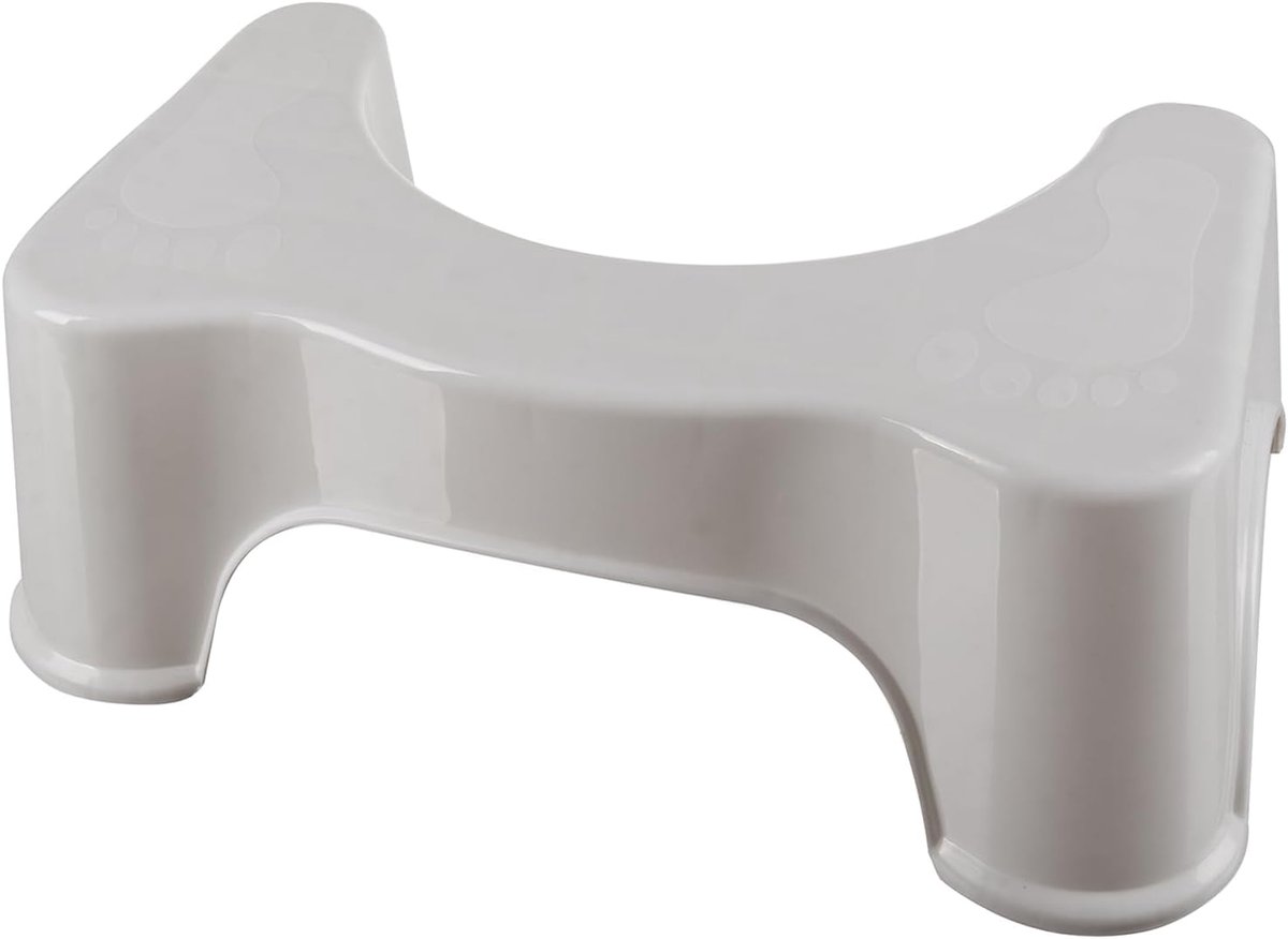 Toiletkruk voor volwassenen, hulp tegen verstopping, aambeien, wc-kruk 21852