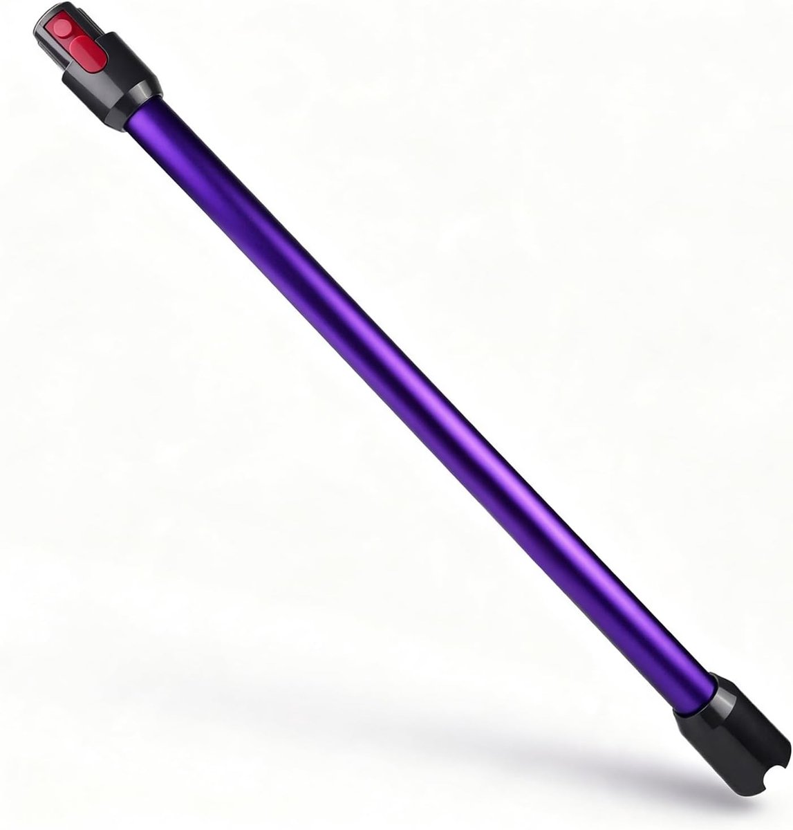 Verlengslang voor stofzuiger, verlengbuis vervanging voor Dyson V15 V11 V10 V8 V7 stofzuiger, materiaal van aluminiumlegering, duurzaam, verlenging stijve stang 72 cm, paars