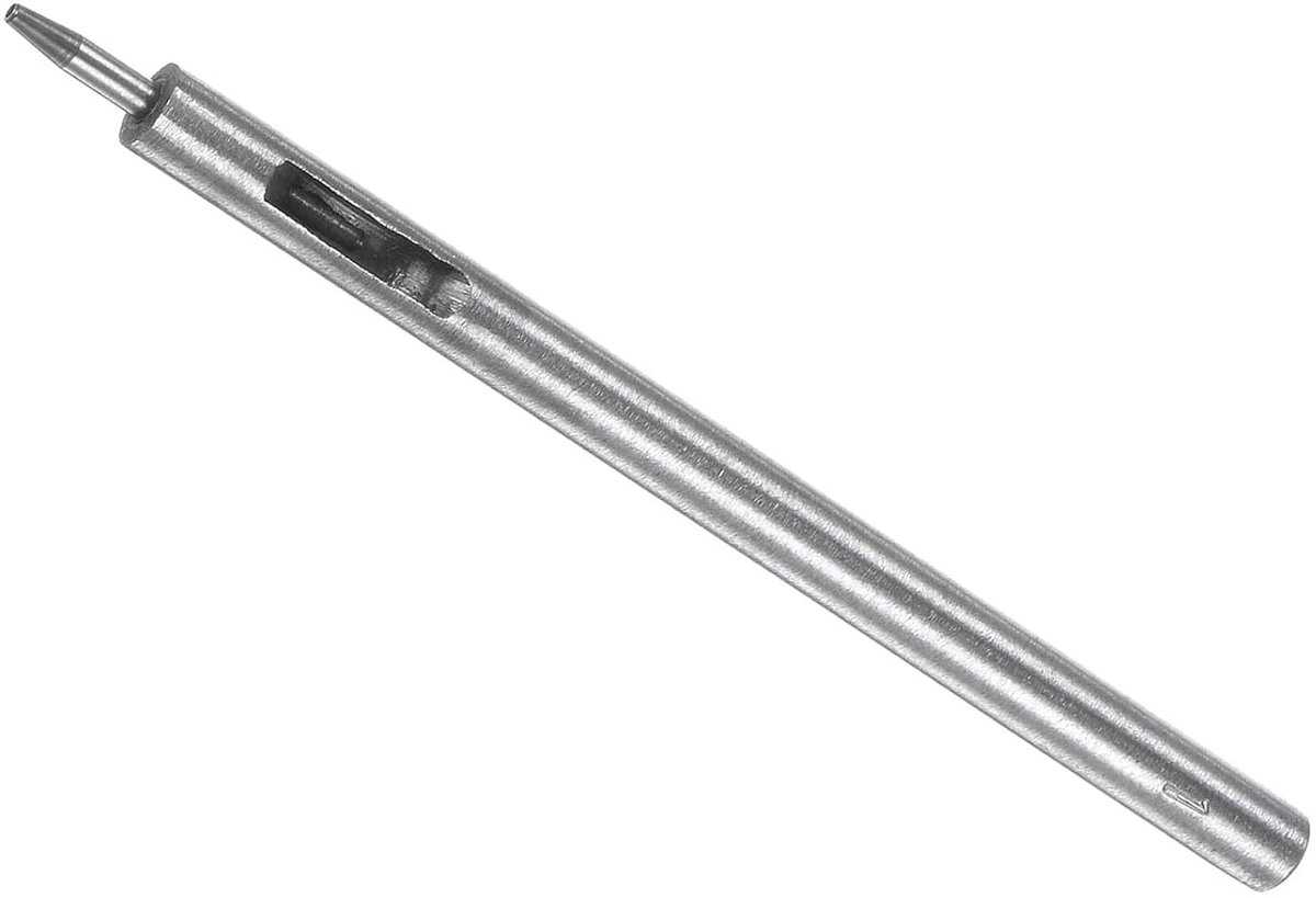 Perforator voor gaten van leer, diameter 1 mm, ronde perforator