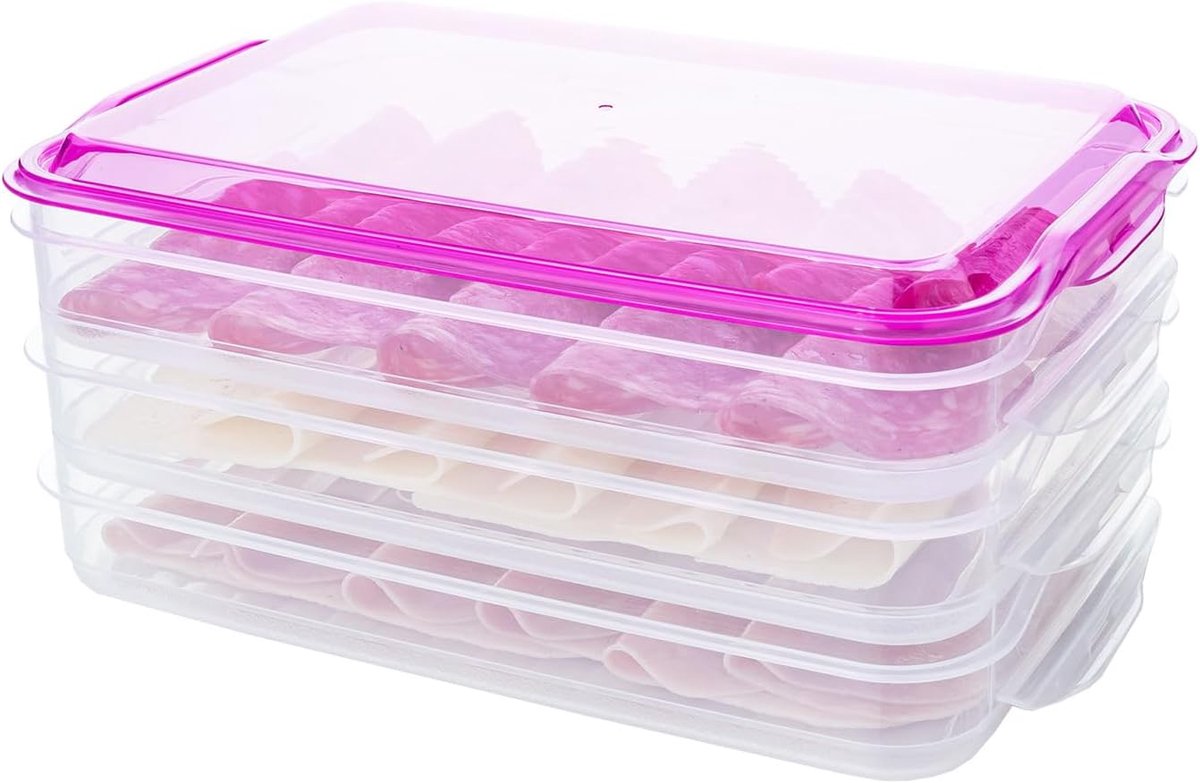 1L| Opbergdozen voor koelkast | 1 stuk, willekeurige kleur