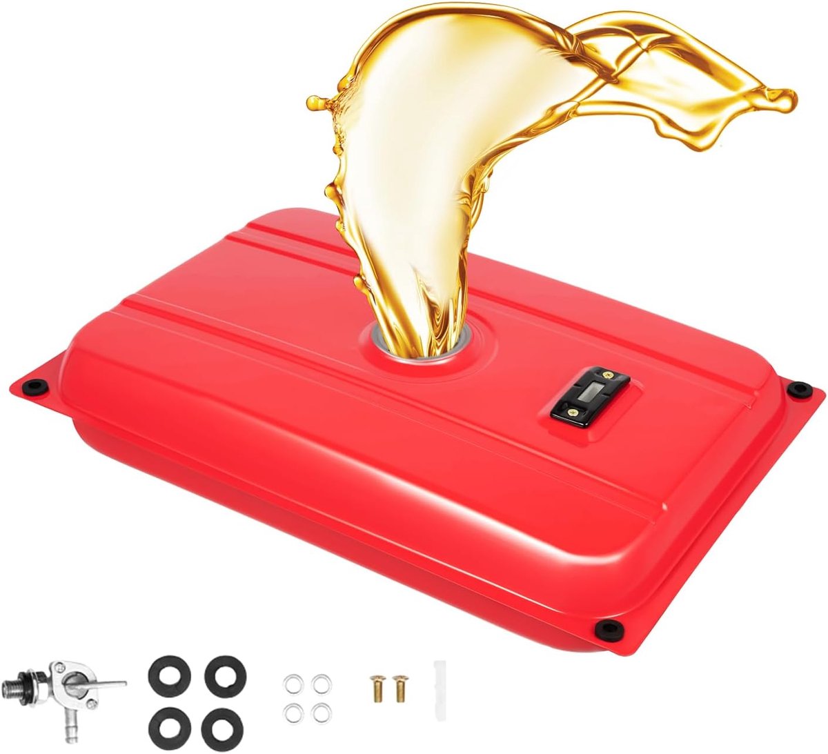 15 l benzinetank benzinejerrycan stroomgenerator brandstoftank benzinetank geschikt voor eencilindergeneratoren uit de Honda-serie, huishoudens, op bouwplaatsen
